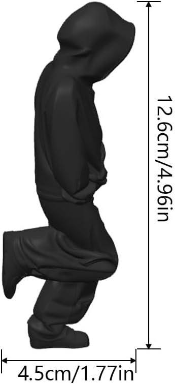 Elegant Hooded Figure Statues