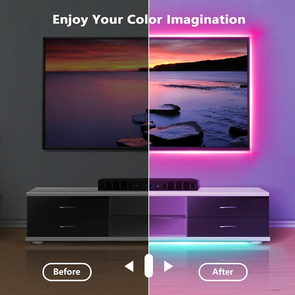 Vivid Glow Bedroom Lights