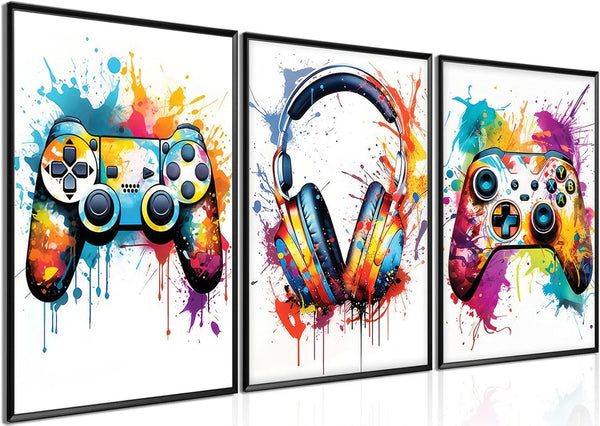 Epic Gaming Wall Art Set